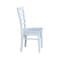 International Concepts Set of 2 Emily Side Chairs, White C08-617P - alternate 5